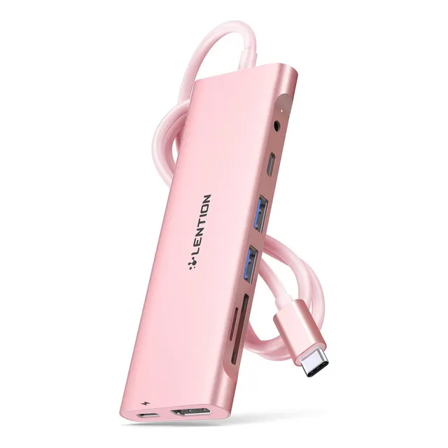 Hub Usb C Lention 3.3 Pies Hdmi 4k Y 2 Usb 3.0