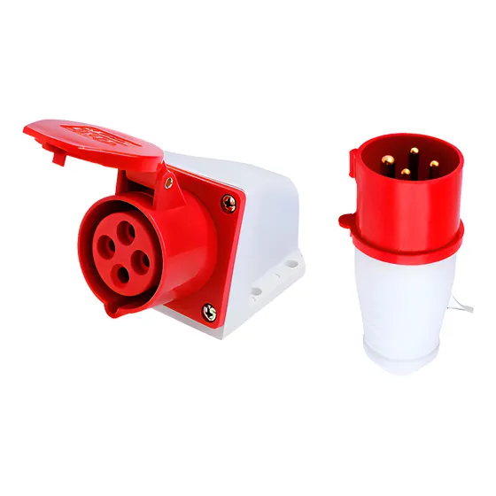 Clavija Conector Industrial 4 Pines 32amp Macho+hembra
