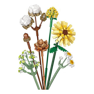 Kit De Bricolaje Creative Building Con Ramo De Flores Para N Kit De Bricolaje Creative Building Con Ramo De Flores Para N