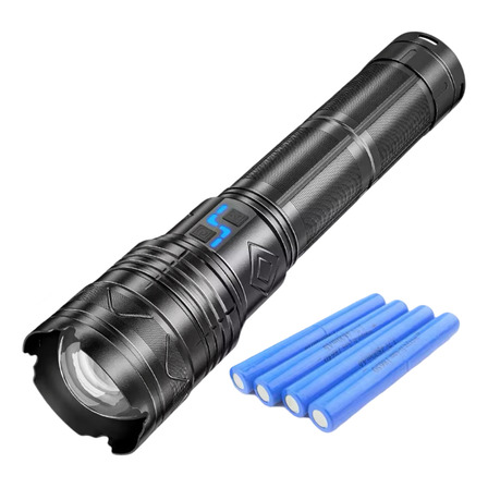Lanterna Shark Led M77 Laser Sd 5999 Original 2400mah 100w Lanterna Shark Led M77 Laser Sd 5999 Original 2400mah 100w