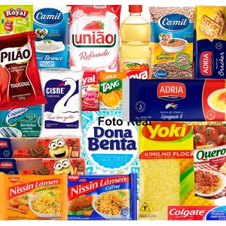 Cesta Basica Completa Produtos De Marca Doação 21 Itens Cesta Basica Completa Produtos De Marca Doação 21 Itens