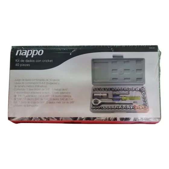 Kit De Dados Con Cricket Nappo 40 Piezas