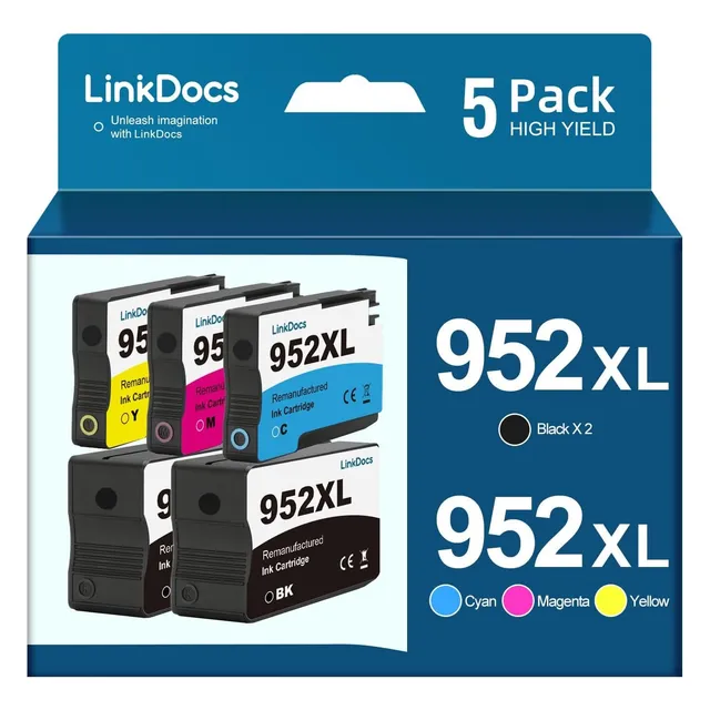 Linkdocs Cartucho Tinta Compatible Hp Officejet Pro 952xl