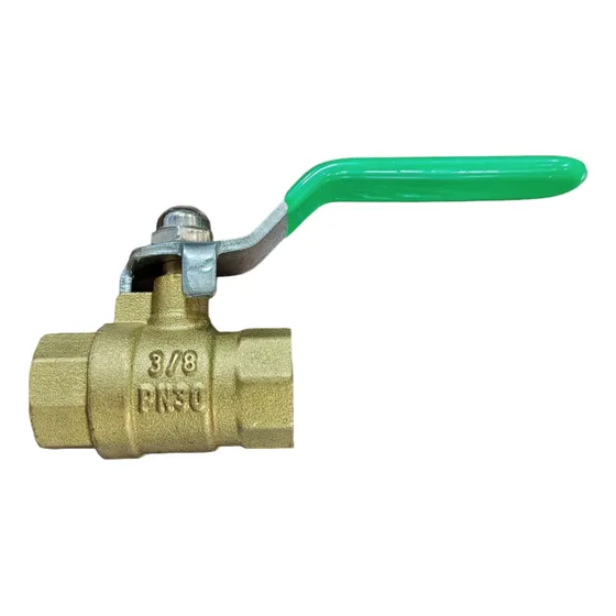 Llave De Paso Rápido 3/8 Bronce Marca Aquaplus