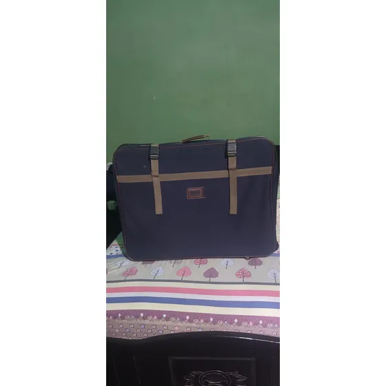 Gangazo Vendo Maleta Grande Azul Acero Como Nueva
