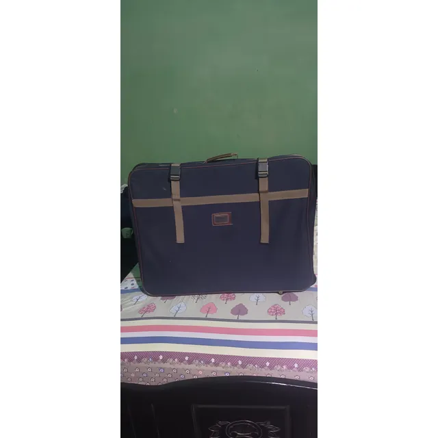 Gangazo Vendo Maleta Grande Azul Acero Como Nueva