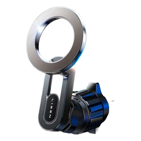Soporte De Telefono Para Auto Premium - Magsafe - Ph-ms-725 Color Negro