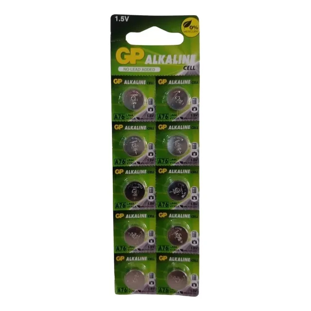 Blíster X10 Baterías Pilas Lr44 A76 357 Ag13 1.5v Alcalinas