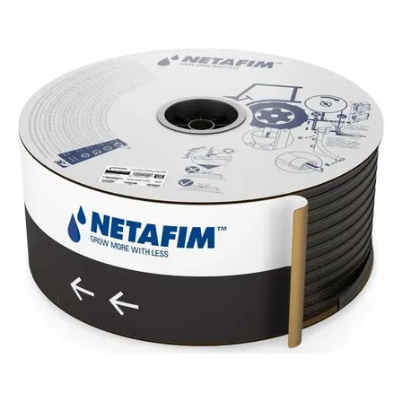 Tubo Gotejador Netafim Streamline X 1.60 L/h 30cm 3000m 16mm Preto