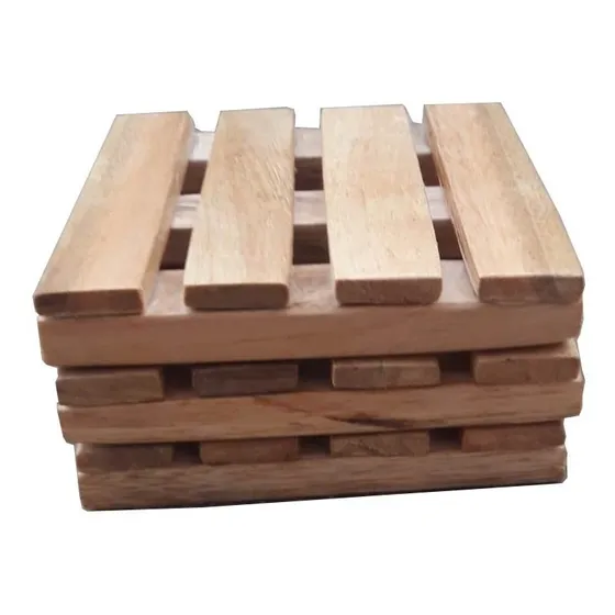 Kit 10 Unidades Mini Pallet Decorativos Multiuso