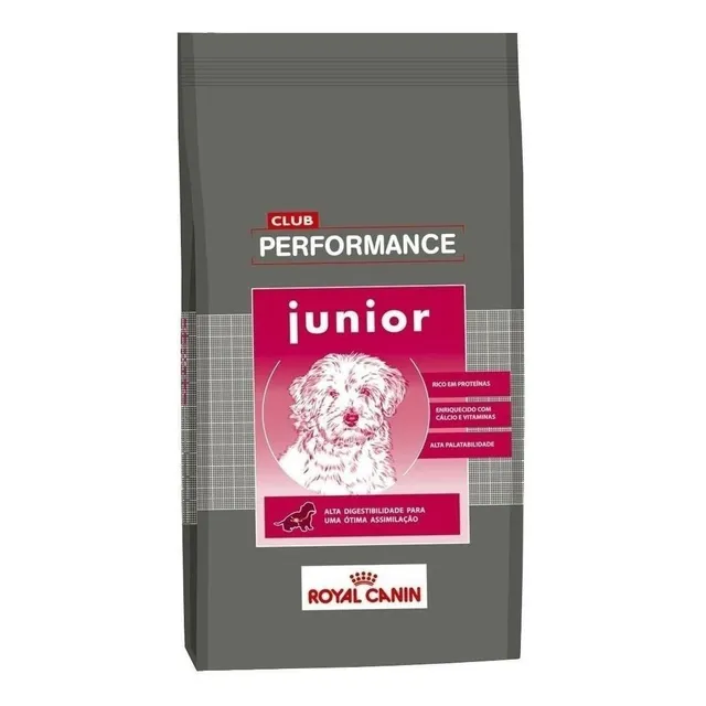 Alimento Royal Canin Club Performance Junior para perro cachorro todos los tamaños sabor mix de 15 kg