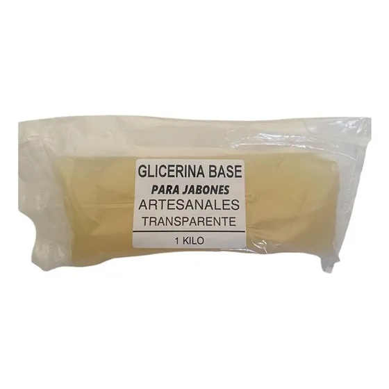 Base De Glicerina Para Jabon Transparente 1 Kg