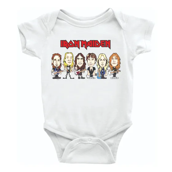 Body Bebe Iron Maiden Rock 