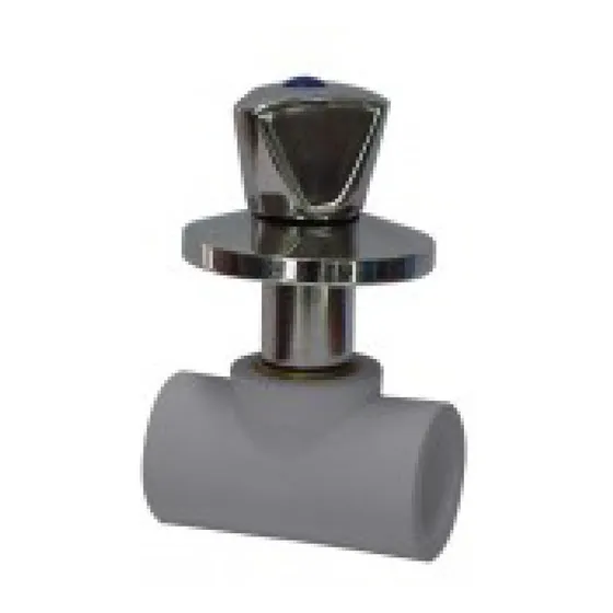 Llave Manilla 20mm Cromada Ppr Agua Fria