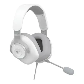 Fone de Ouvido Gamer Havit H2230D 7.1 P3 50mm para PC e Consoles Cor Branco