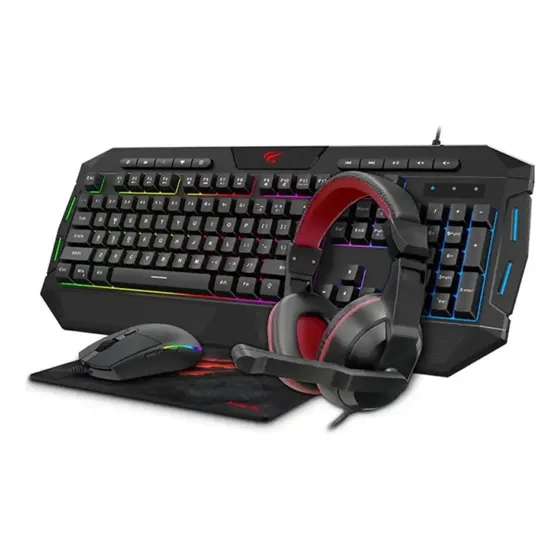 Kit De Teclado, Mausepad, Mause Gaming Havit