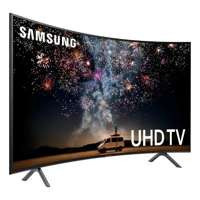 Televisor Samsung Series 7 Un49ru7300f 49  4k Curvo Negro