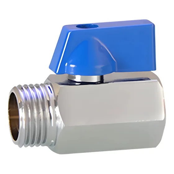 Válvula Esférica Mini Mh 1/2 Fría Aqua