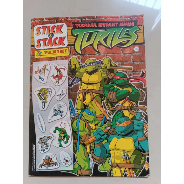 Panini Album Tortugas Ninja Ninja Turtles Album Tmnt