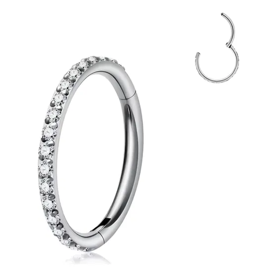 Piercing Argollita Multicristales 