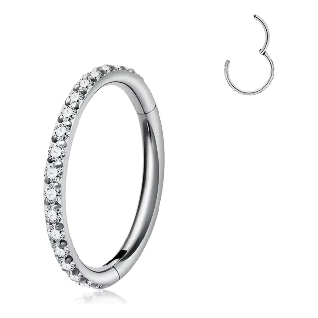 Piercing Argollita Multicristales 