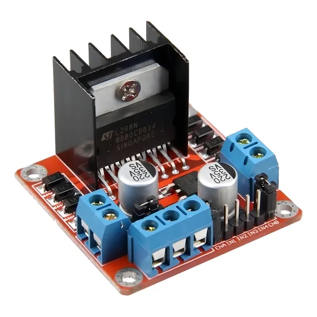 Controlador de puente L298n H - Controlador de motor de corriente continua