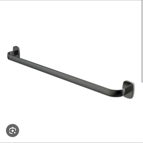 Fp Toallero Largo 60cm Prestige Gun Metal 37tbr007gm