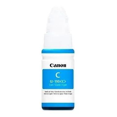 Tinta Para Impresora Canon Gi 190 Cyan G2010 2110 2800 3100