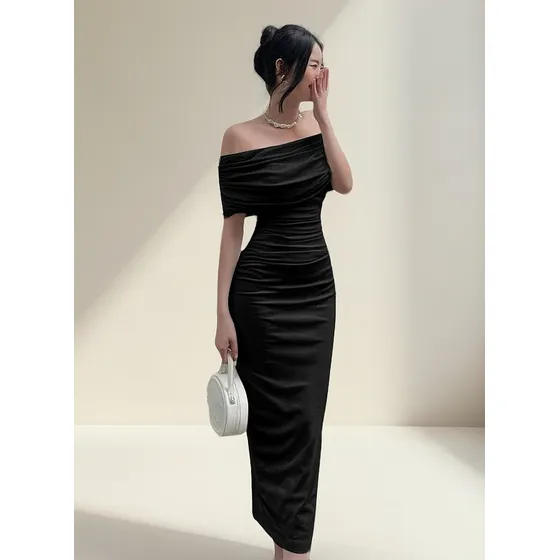 Vestido Oficina Fiesta Formal Import Mod Giuliana Qilaixing