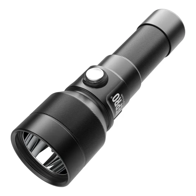S26 2600lm Interruptor Boton Compacto Antorcha Buceo Led