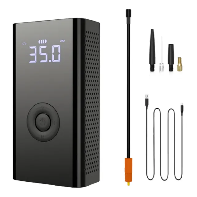 Inflador Automático Y Mini Compresor Auto/moto/bici Portátil