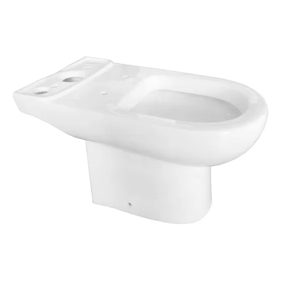 Taza Wc New Ares Con Fijaciones Color Blanco