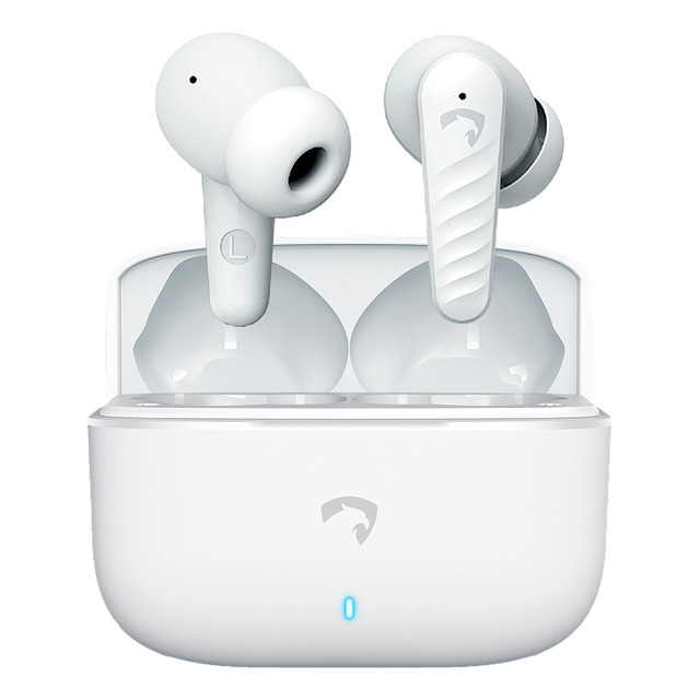 Fone De Ouvido Bluetooth Sound Pro Sem Fio Branco Ipx5 C/ Cancelamento De Ruído E 24h De B...