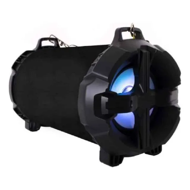 Parlante Portátil Monster Audio 518xx Para Karaoke Color Negro
