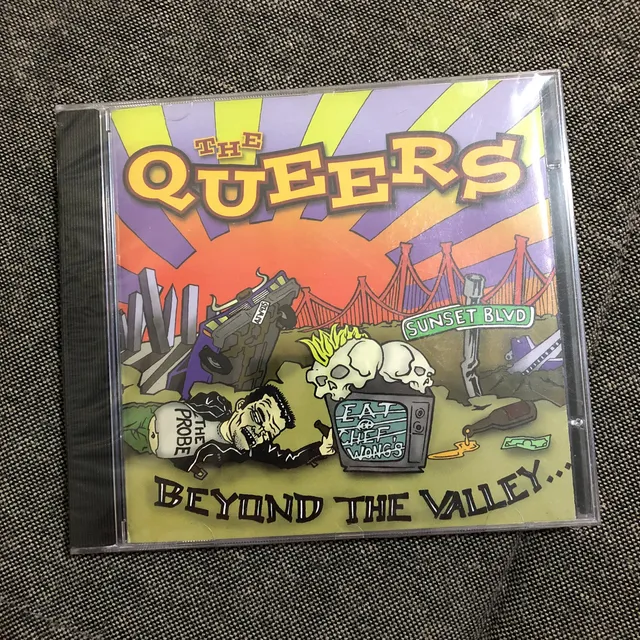 Cd The Queers Beyond The Valley Importado Novo Lacrado Punk