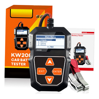 Testador De Carga De Bateria De Carro Konnwei Kw208 12v Testador De Carga De Bateria De Carro Konnwei Kw208 12v
