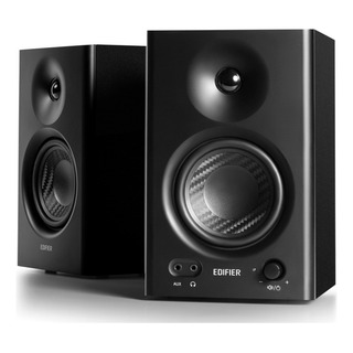 Edifier Monitores Estudio Mr4 Color Negro 127v 2 Monitores Edifier Monitores Estudio Mr4 Color Negro 127v 2 Monitores