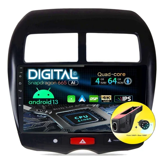 Radio Android Mitsubishi Asx