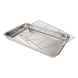 Bandeja De Acero Inoxidable Para 60 Cm X 40 Cm X 4,8 Cm Bandeja De Acero Inoxidable Para 60 Cm X 40 Cm X 4,8 Cm