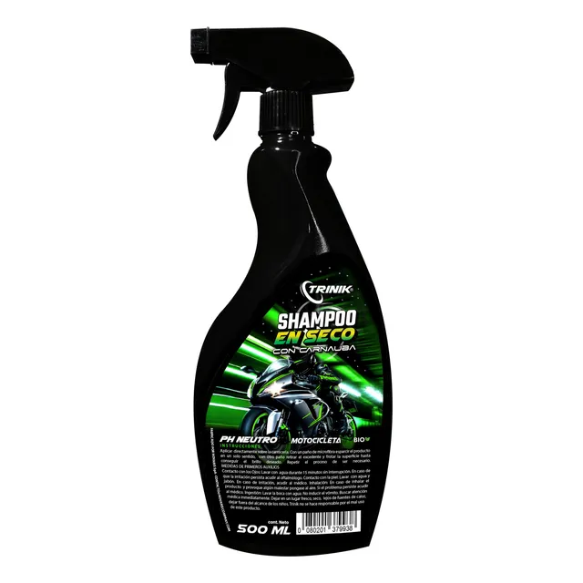 Shampoo En Seco Para Motocicleta Trinik 500ml