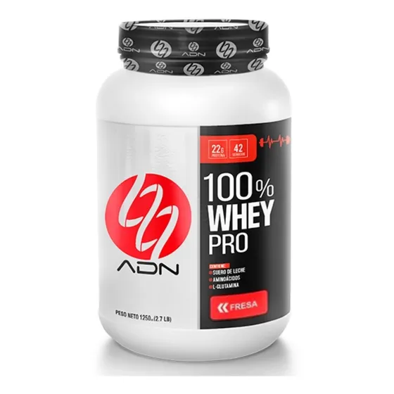 Proteina 100% Whey 1.250 Kg - ¡ Adn Original, Calidad Total!