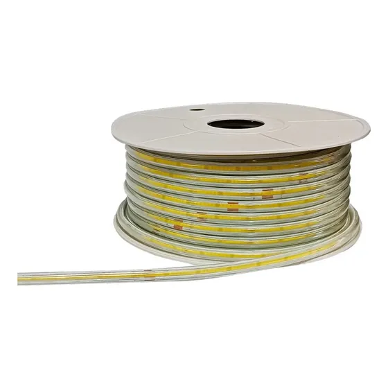 Cinta Manguera Led Cob Contínua 110v Luz Cálida - Por Metro 