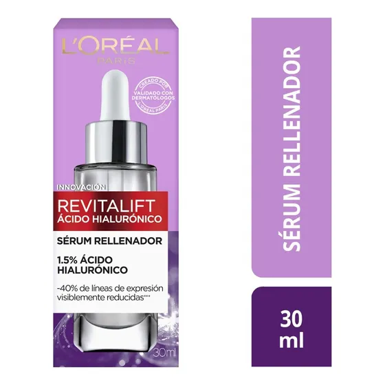 Serum Revitalift Rellenador Acido Hialurónico L'Oreal Paris 30ml