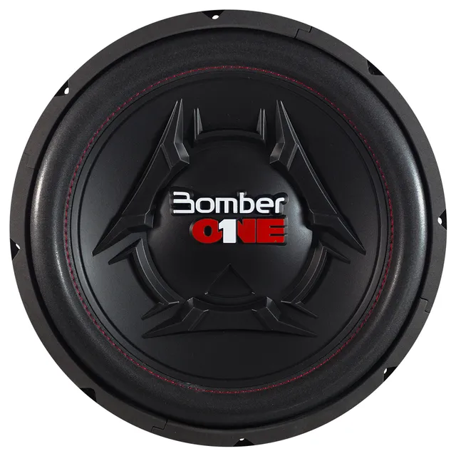 Alto Falante Subwoofer Bomber One 12 200w Rms Bobina Simples Cor Preto