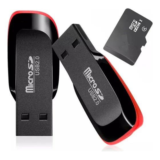 Mini Leitor De Cartão Micro Sd/m2 Adaptador Usb 2.0 Pendrive