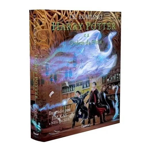 Livro Harry Potter E A Ordem Da Fenix Edição Capa Dura Ilustrada 2022