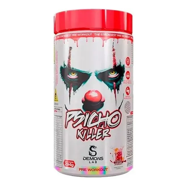 Pré Treino Psicho Killer Frutas Amarelas Demons Lab | 294g