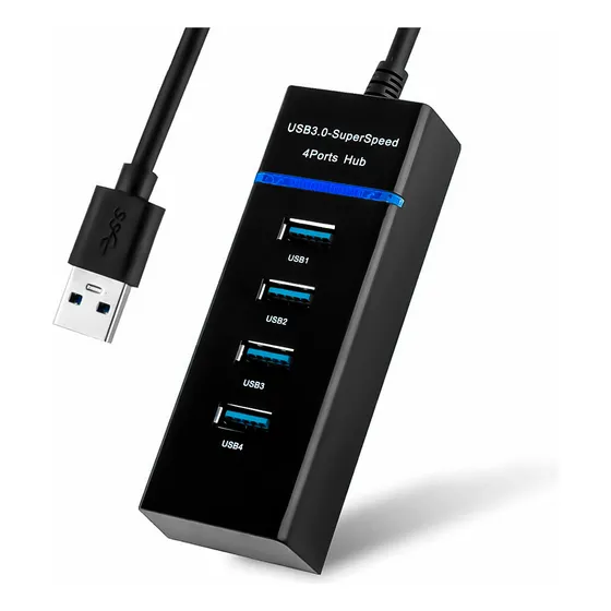 Zapatilla Hub Usb 4 Puertos - Otec