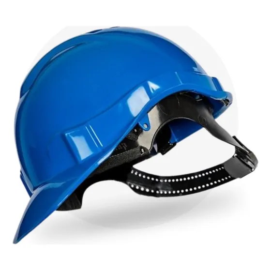 Kit Capacete Genesis Azul Carneira Pino Plastico Libus