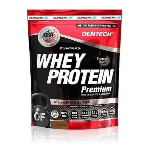 Whey Protein Premium X500g V/sabores - Gentech Fctr